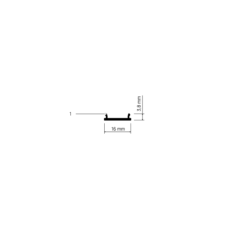 Diffuseur de lumière DIFFUSY Y114 — schéma annoté
