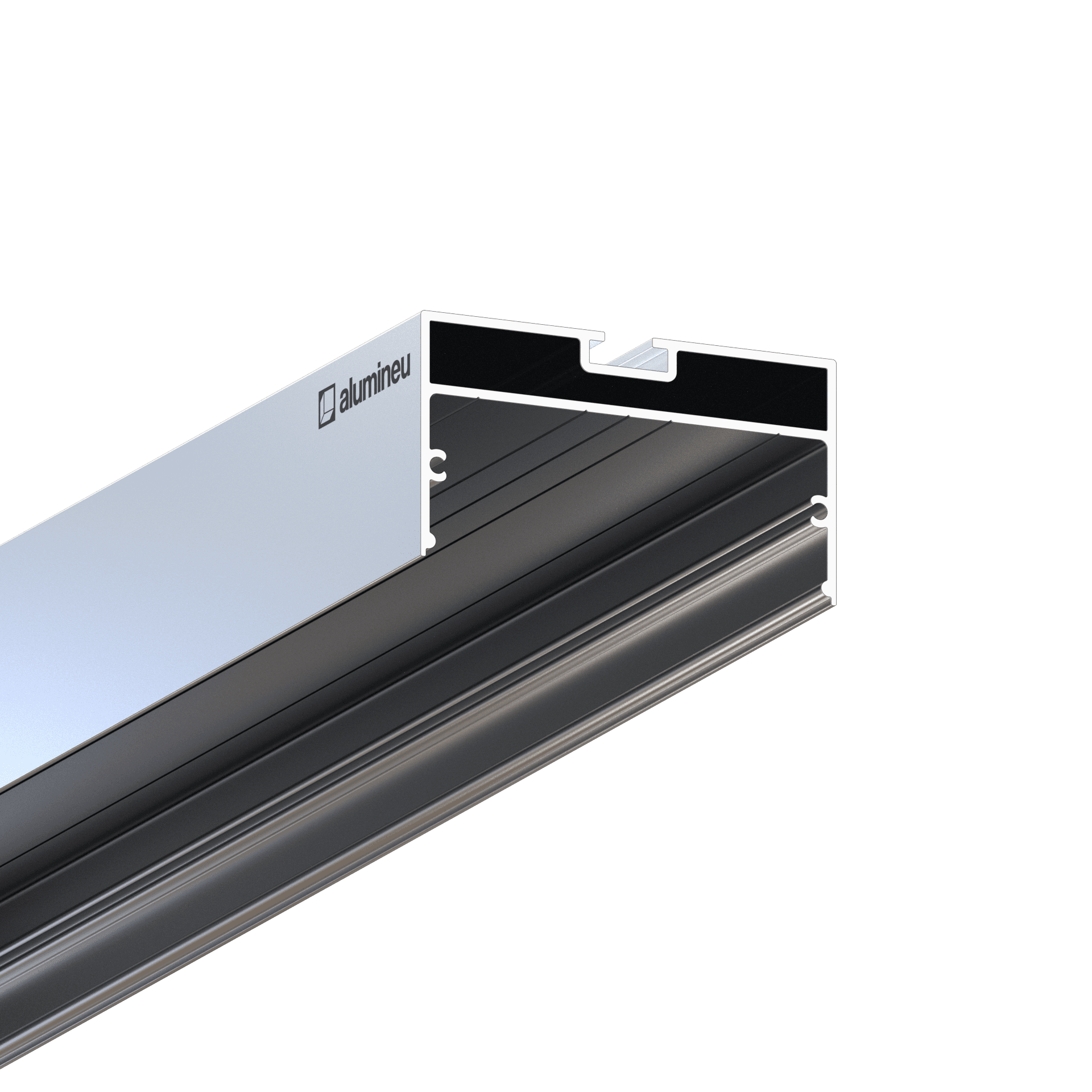 Profilé pour ligne lumineuse LAMPLIX X950 — vue détaillée
