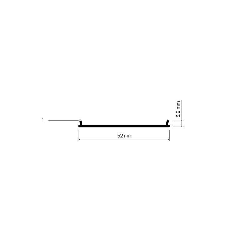 Diffuseur de lumière DIFFUSY Y150 — schéma annoté