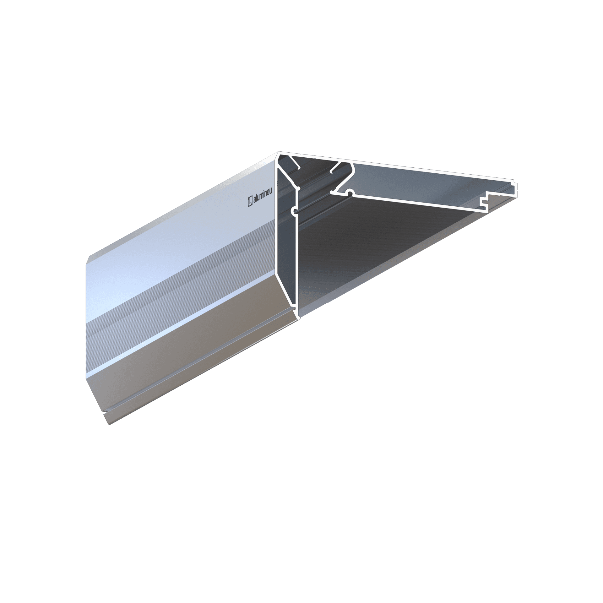 Profilé pour niche à rideaux CURTINA X408 — vue principale