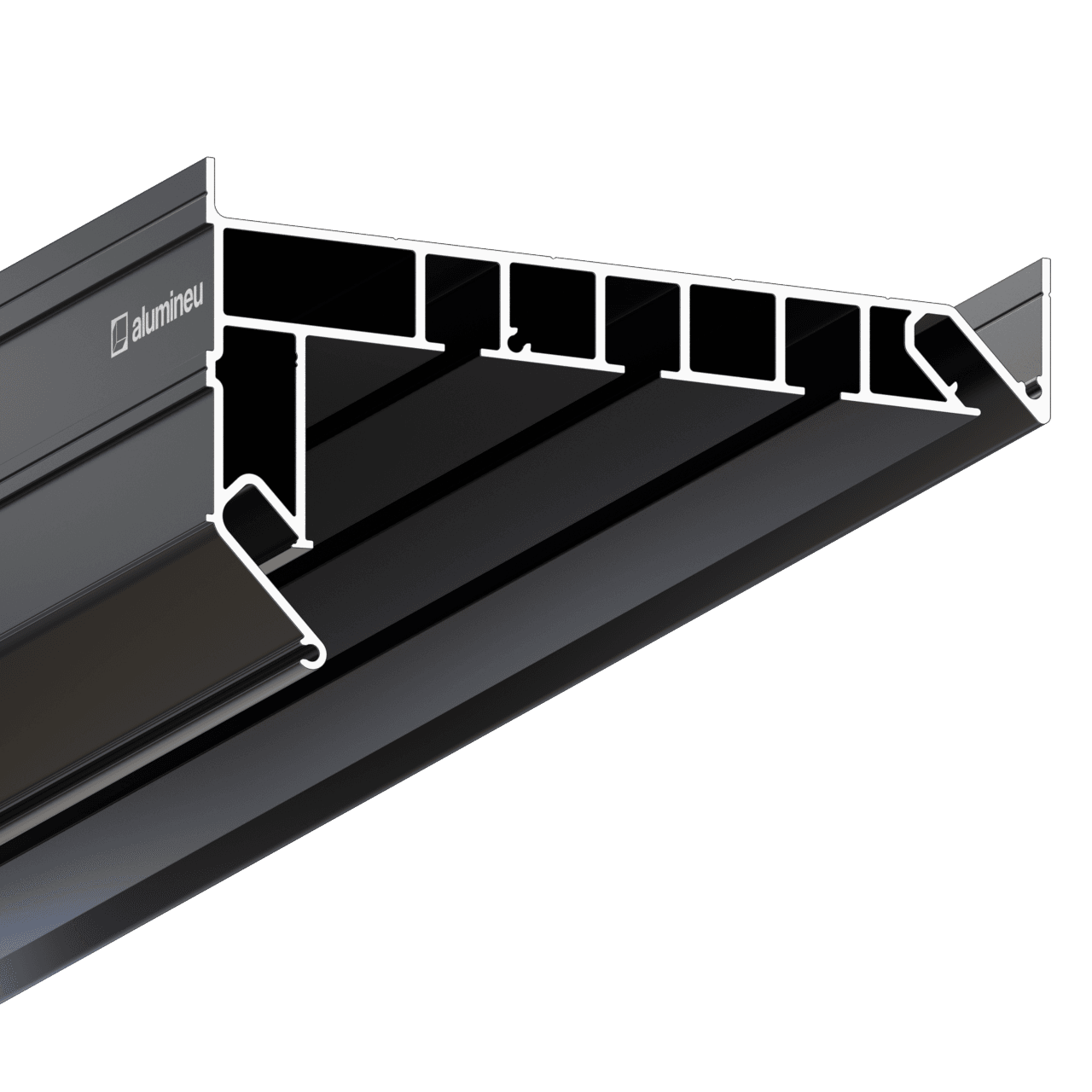 Profilé pour niche à rideaux CURTINA X403 — vue détaillée