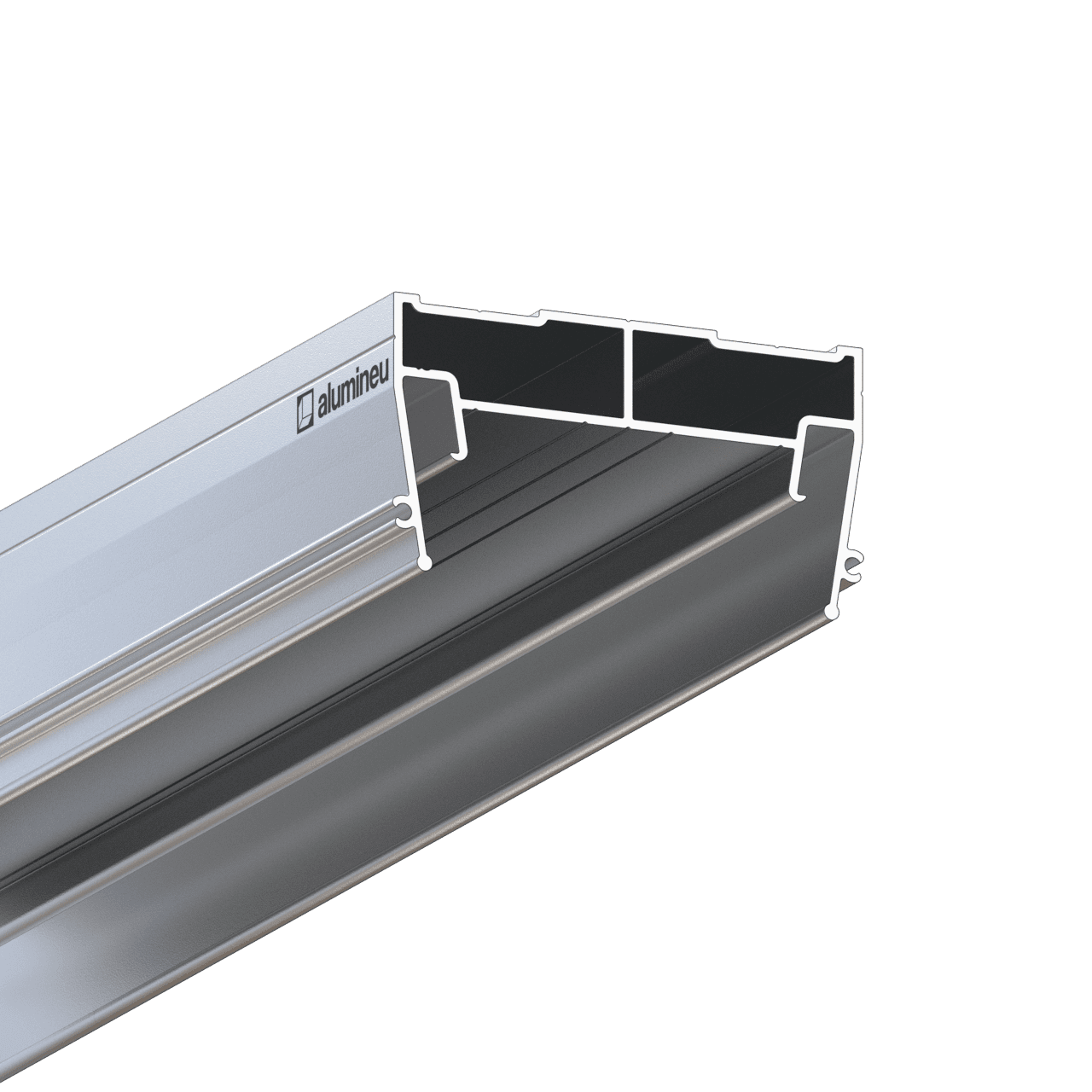 Profilé pour ligne lumineuse LIGHTRA X050 — vue détaillée