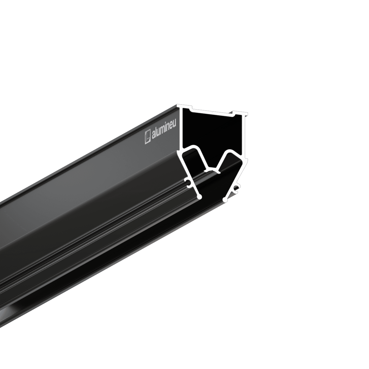 Profilé à joint creux INVISIA X204 — vue détaillée