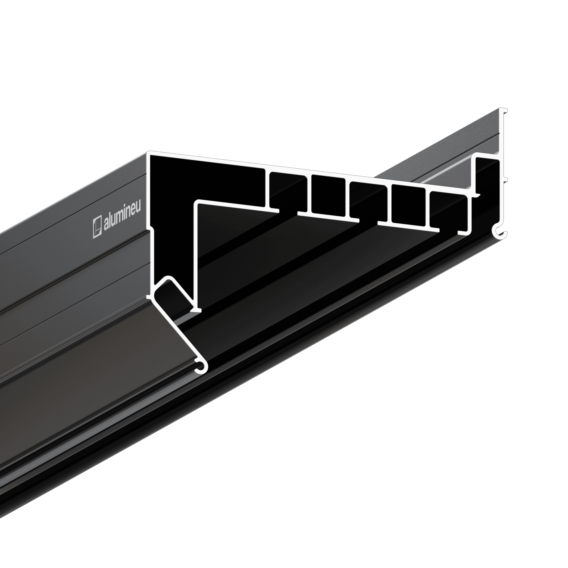 Profilé pour niche à rideaux CURTINA X404 — vue détaillée