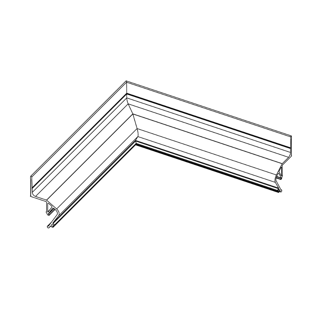 Angle intérieur soudé FLOATIA NX302 · 150 × 150 mm — vue principale