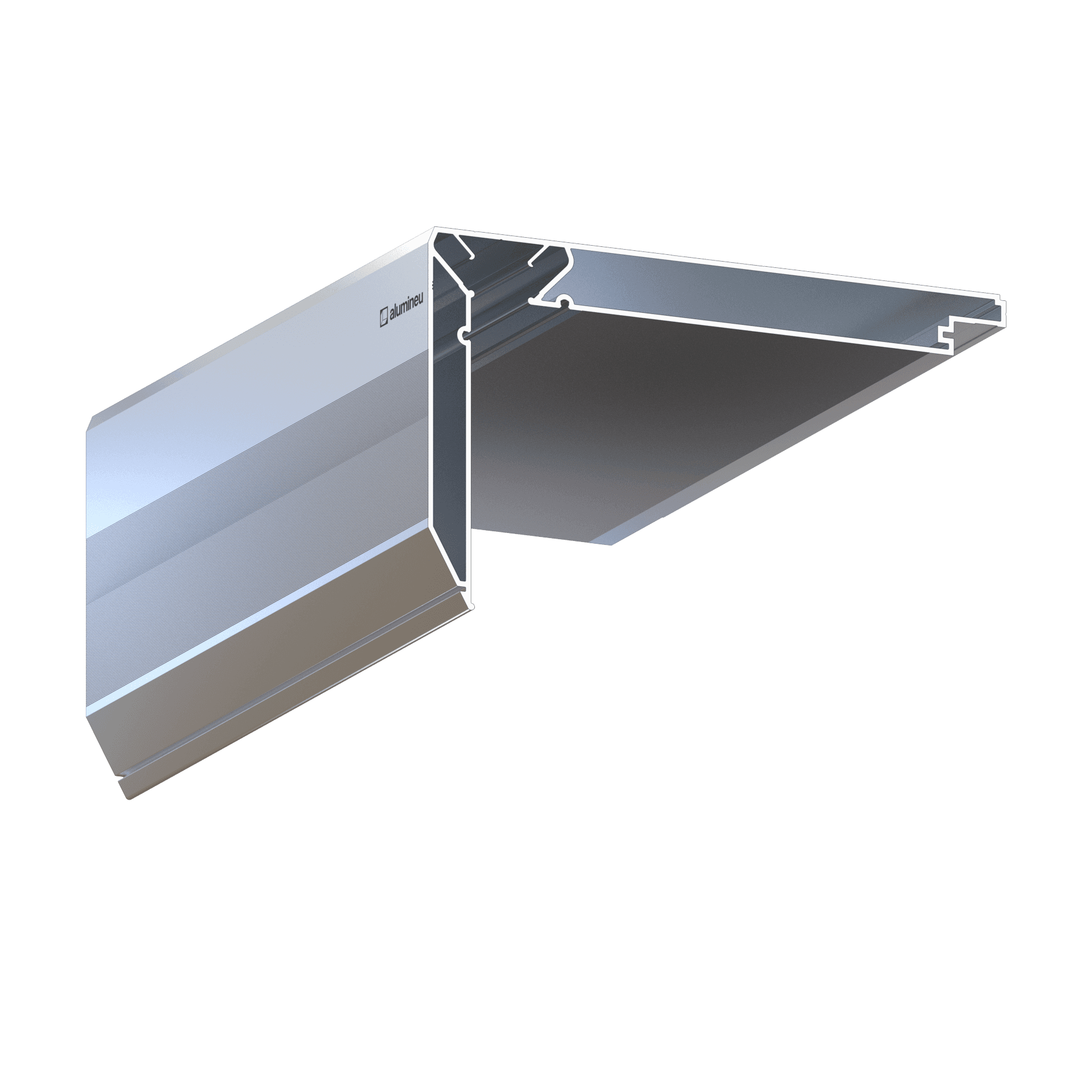 Profilé pour niche à rideaux CURTINA X409 — vue principale