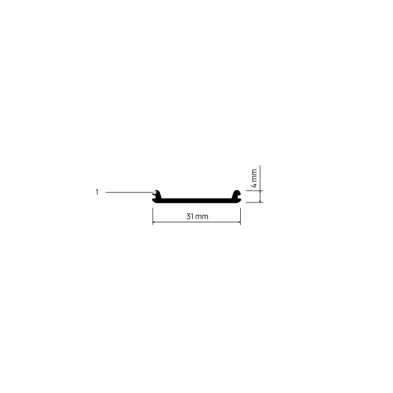Diffuseur de lumière INSERTA Y030 — schéma annoté