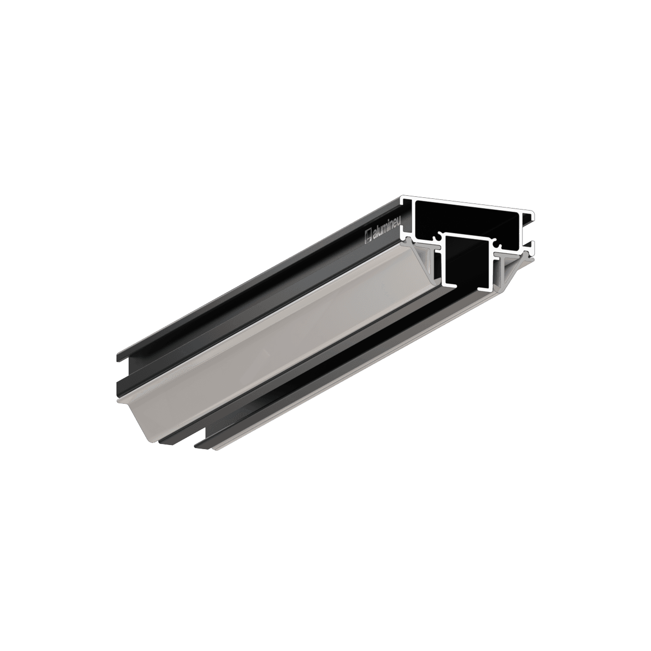 Profilé pour niche à rideaux TISSURE Z401 — vue principale
