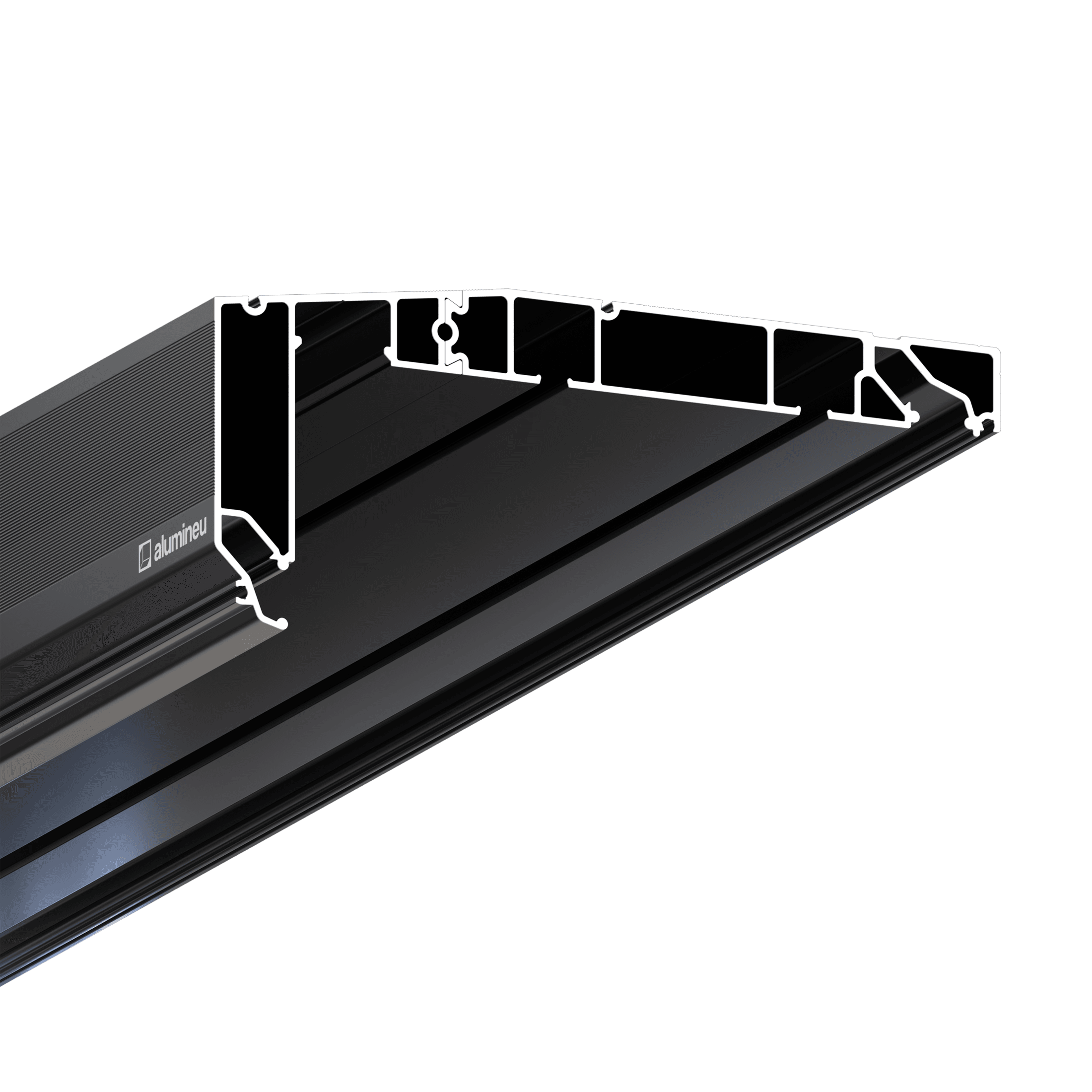 Profilé pour niche à rideaux CURTINA X412 — vue détaillée