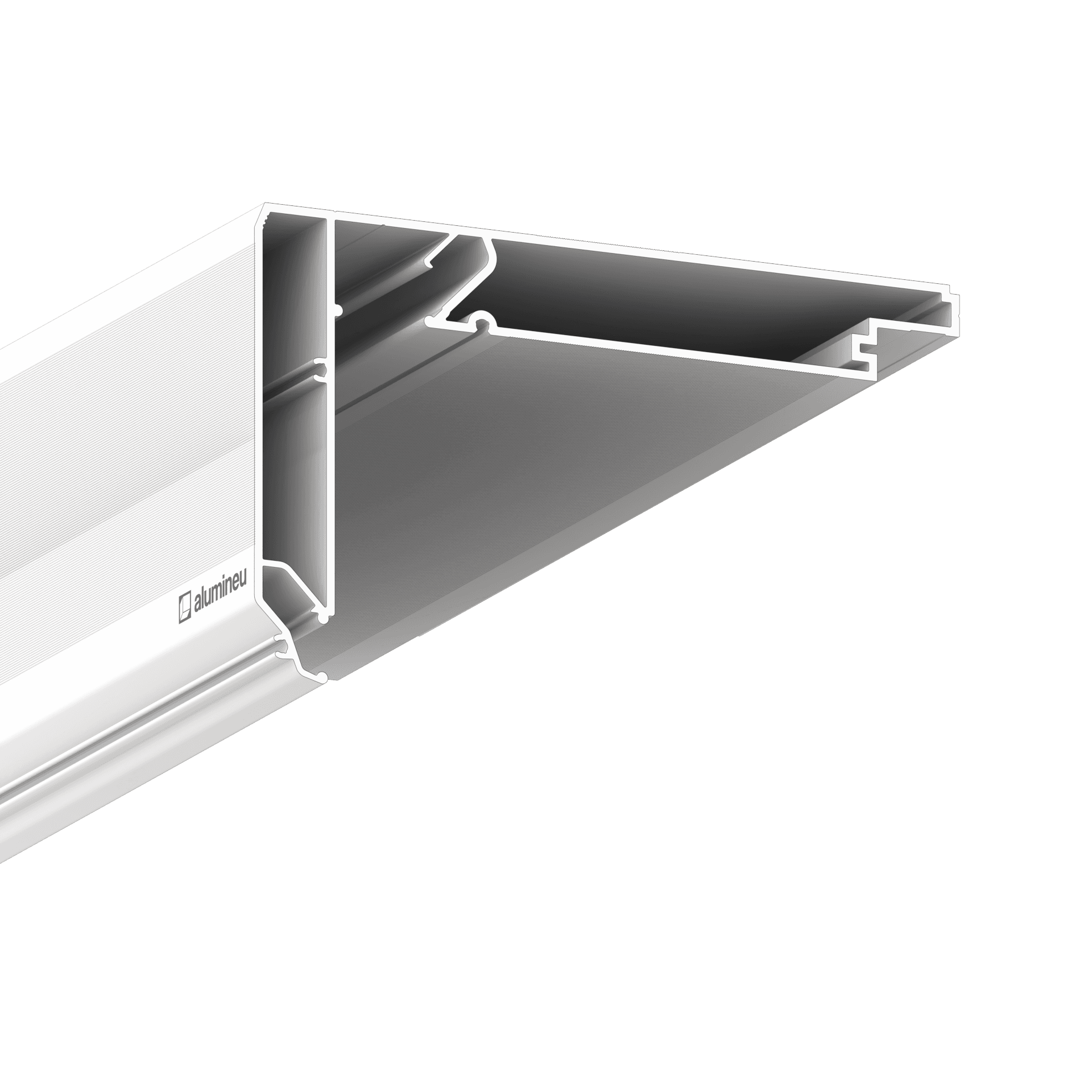 Profilé pour niche à rideaux CURTINA X410 — vue détaillée