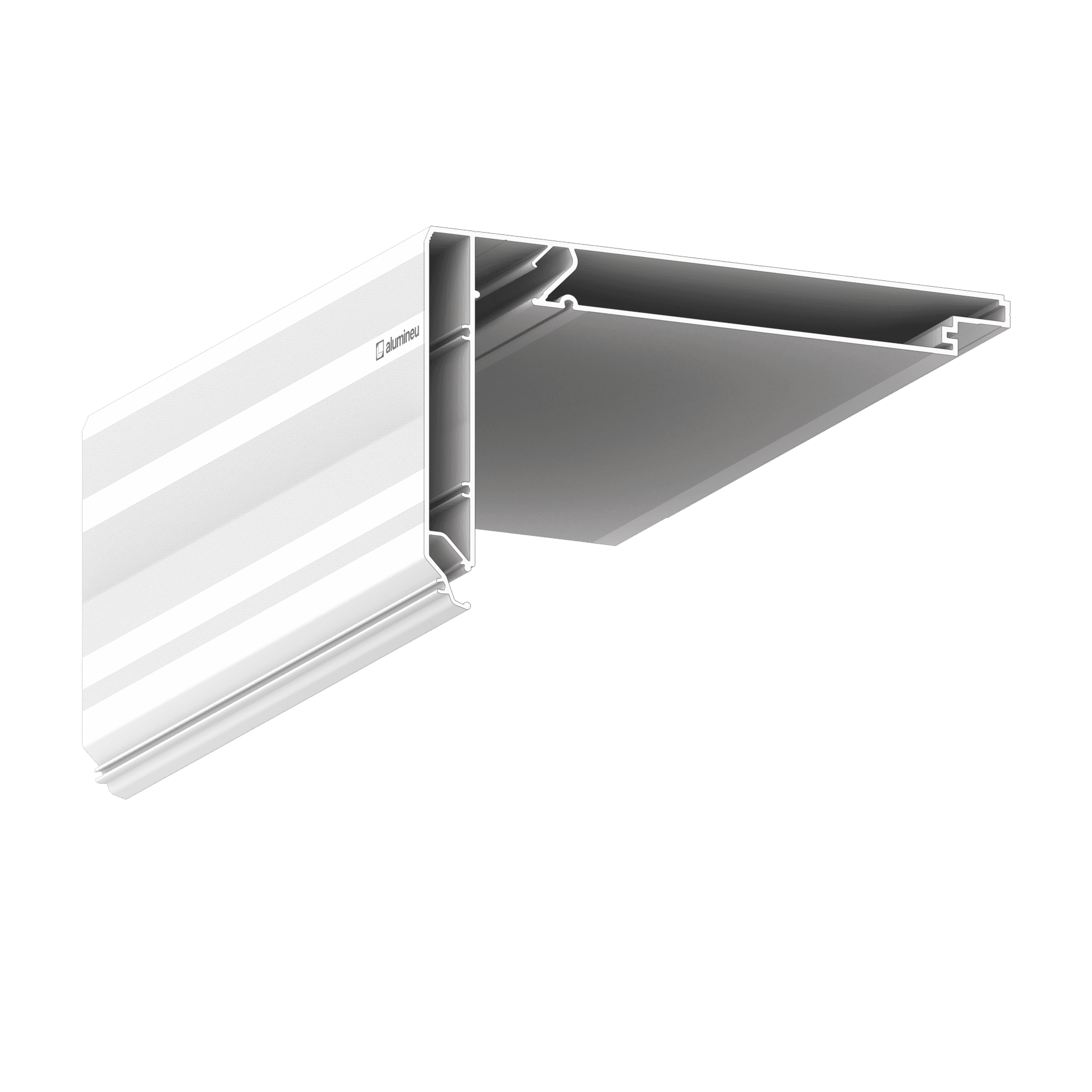 Profilé pour niche à rideaux CURTINA X411 — vue principale