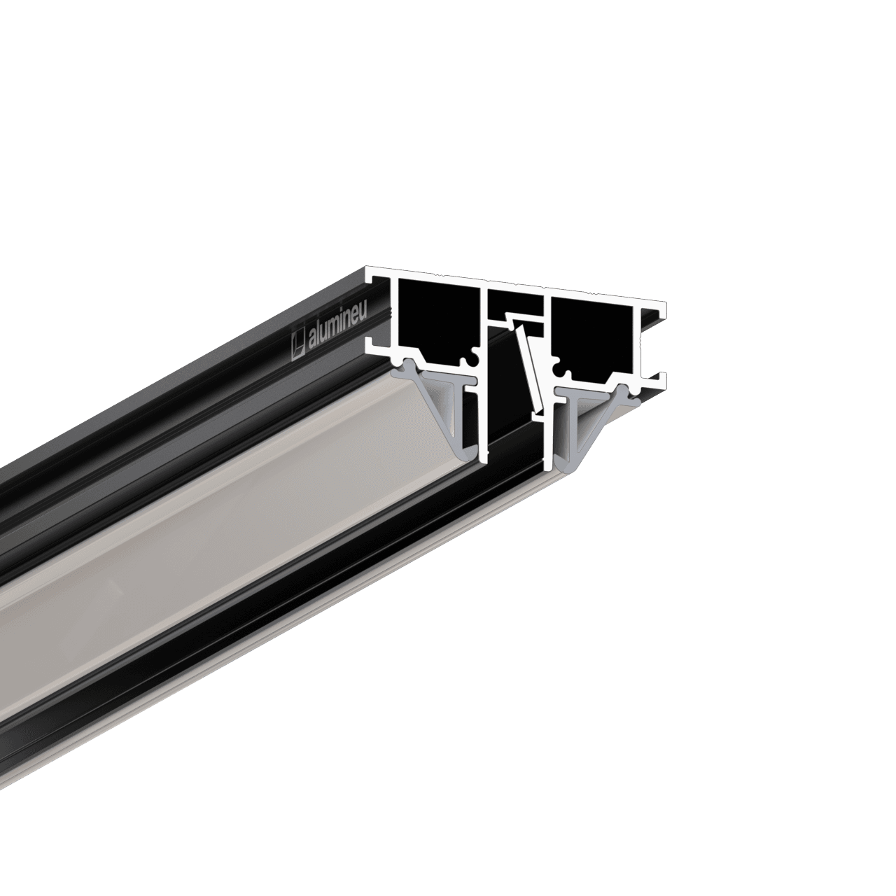 Profilé pour ligne lumineuse LUMNOVA Z008 — vue détaillée
